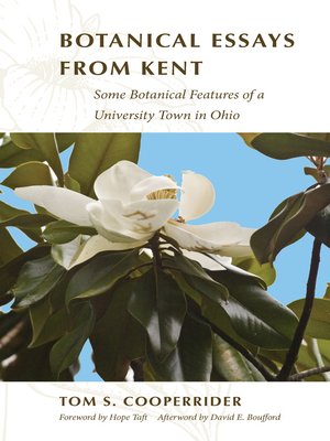 cover image of Botanical Essays from Kent